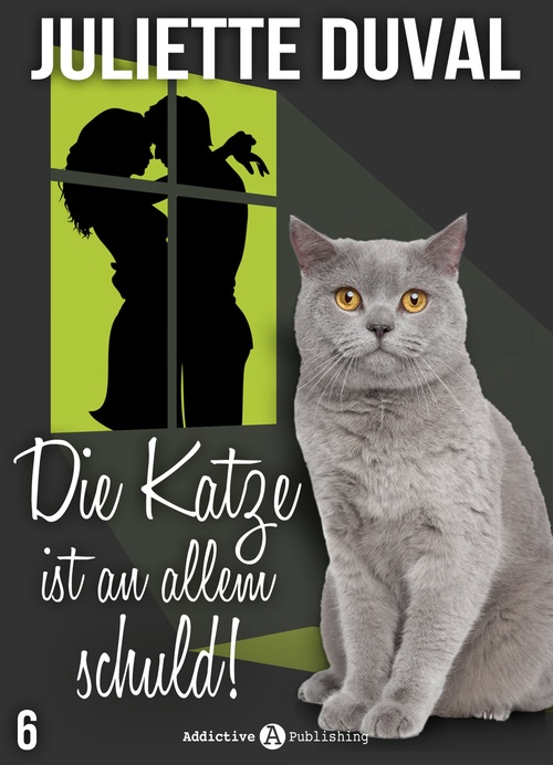 Couverture ebook de Die Katze ist an allem schuld! - 6, de Juliette Duval