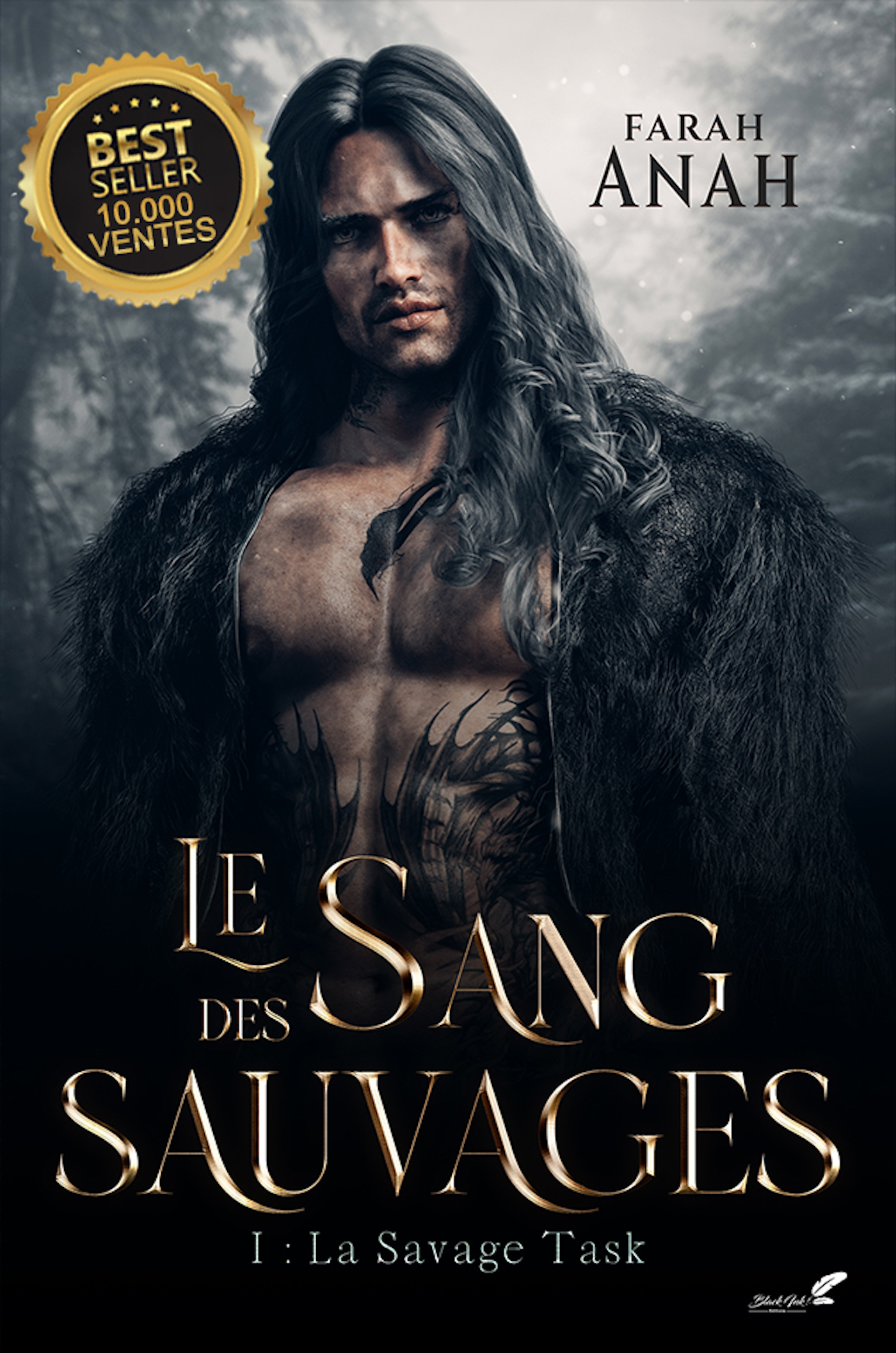 Couverture ebook de Le sang des Sauvages, tome 1 : Savage Task, de Farah Anah