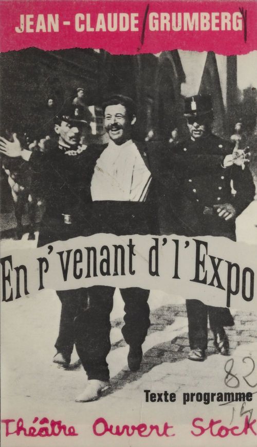 ebook cover of En r'venant d'l'Expo, by Jean-Claude Grumberg, Daniel Lindenberg, Yannis Kokkos