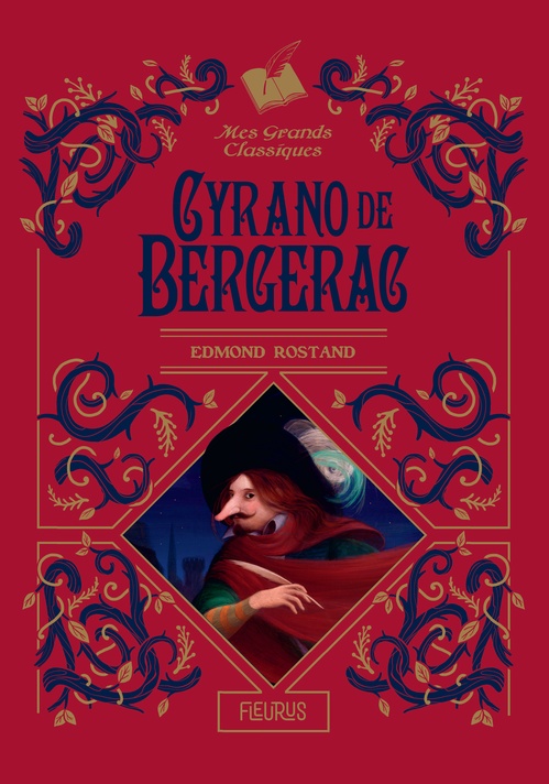 ebook cover of Cyrano de Bergerac, by Eric Puybaret, Edmond Rostand