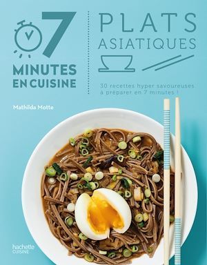 Couverture ebook de Plats asiatiques, de Mathilda Motte