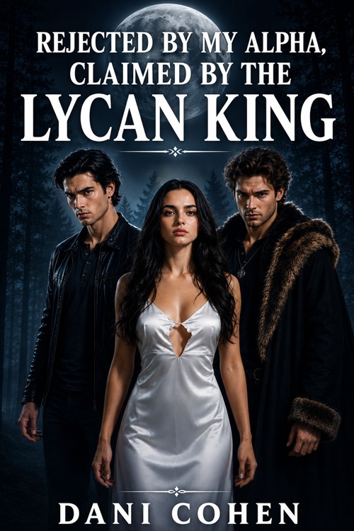Couverture ebook de Rejected by My Alpha, Claimed by the Lycan King, de Dani Cohen