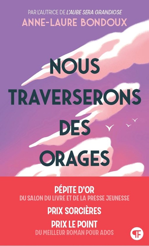 ebook cover of Nous traverserons des orages, by Anne-Laure Bondoux