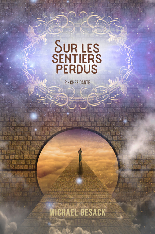 ebook cover of Sur les sentiers perdus - Livre 2 : Chez Dante, by Michael Besack