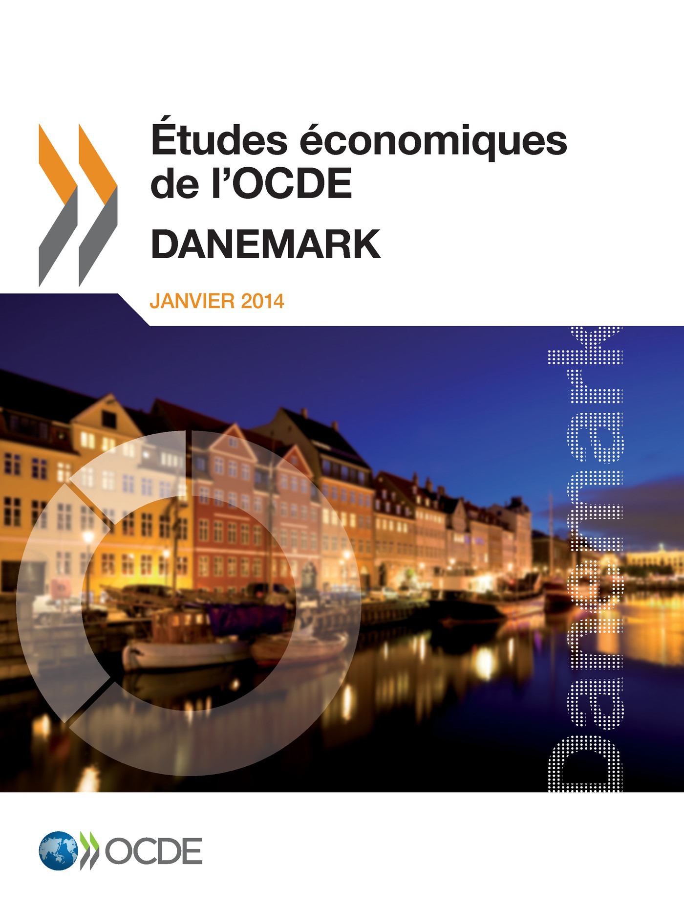 Couverture ebook de Études économiques de l'OCDE : Danemark 2013, de Collectif