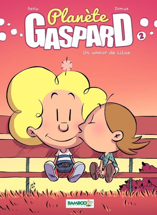 ebook cover of Planète Gaspard - Tome 2 - Un amour de Lilas, by BeKa, Domas, Bertrand Eschaich, Caroline Roque