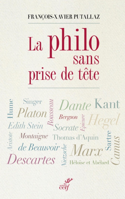ebook cover of LA PHILO SANS PRISE DE TETE, by François-xavier Putallaz