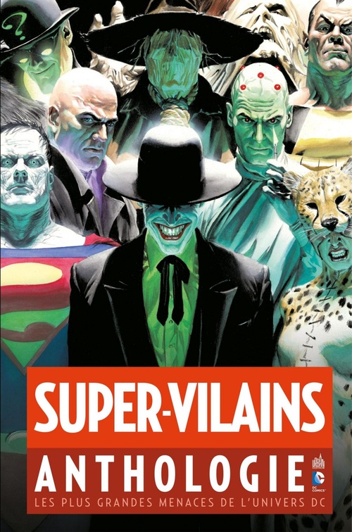 Couverture ebook de Super-Vilains Anthologie - Les plus grandes menaces de l'univers DC, de Collectif