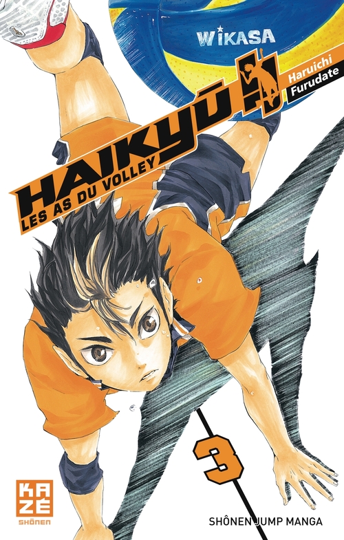 ebook cover of Haikyu !! - Les As du volley T03, by Haruichi Furudate