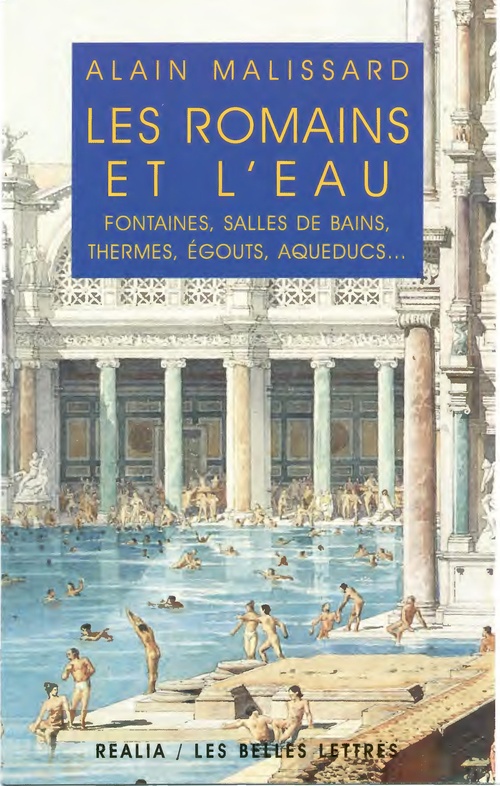 Couverture ebook de Les Romains et l'eau, de Alain Malissard