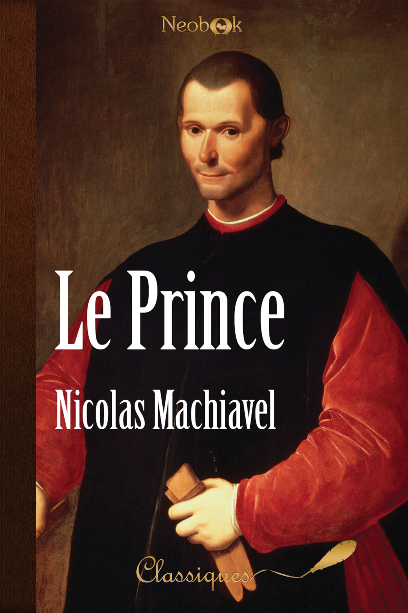 Couverture ebook de Le Prince, de Machiavel