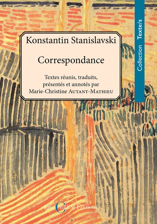 ebook cover of Konstantin Stanislavski. Correspondance (1886-1938), by Konstantin Stanislavski