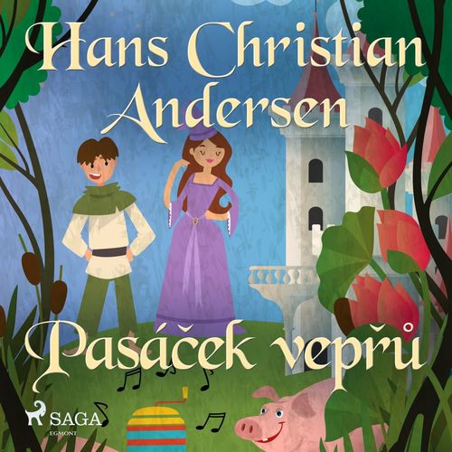 audiobook cover of Pasácek vepru, by H.c. Andersen