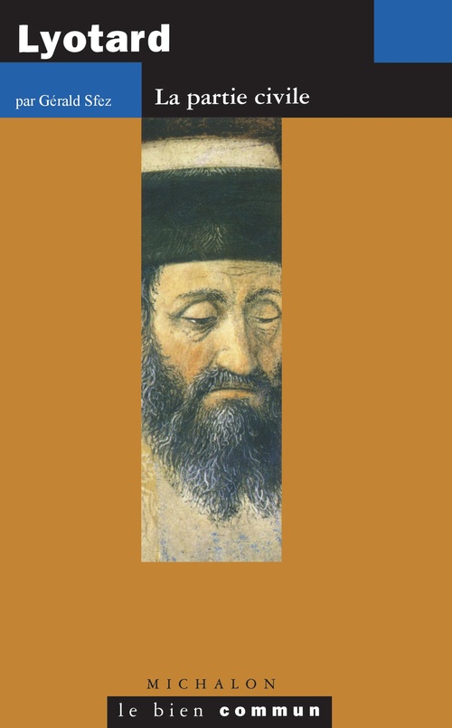 Couverture ebook de Lyotard. La partie civile, de Gérald Sfez