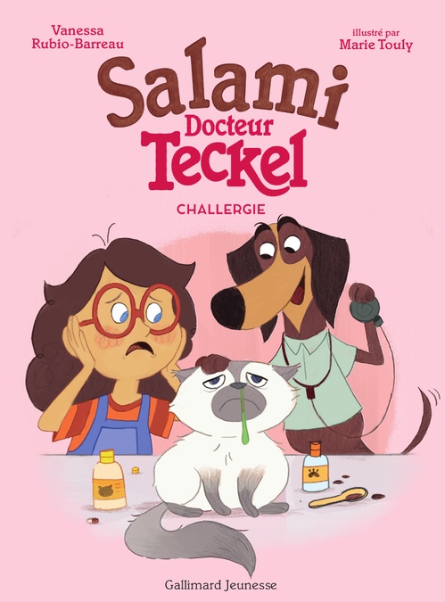 Couverture ebook de Salami, Docteur Teckel (Tome 2) - Challergie, de Vanessa Rubio-Barreau, Marie Touly