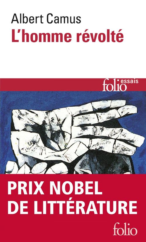 ebook cover of L'homme révolté, by Albert Camus