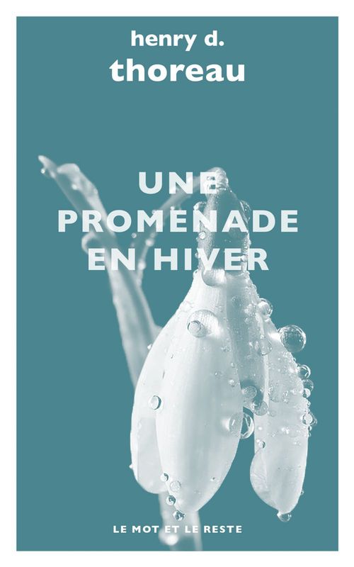 ebook cover of Une promenade en hiver, by Henry D. Thoreau