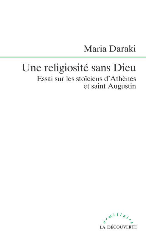 Couverture ebook de Une religiosiste sans Dieu, de Maria Daraki