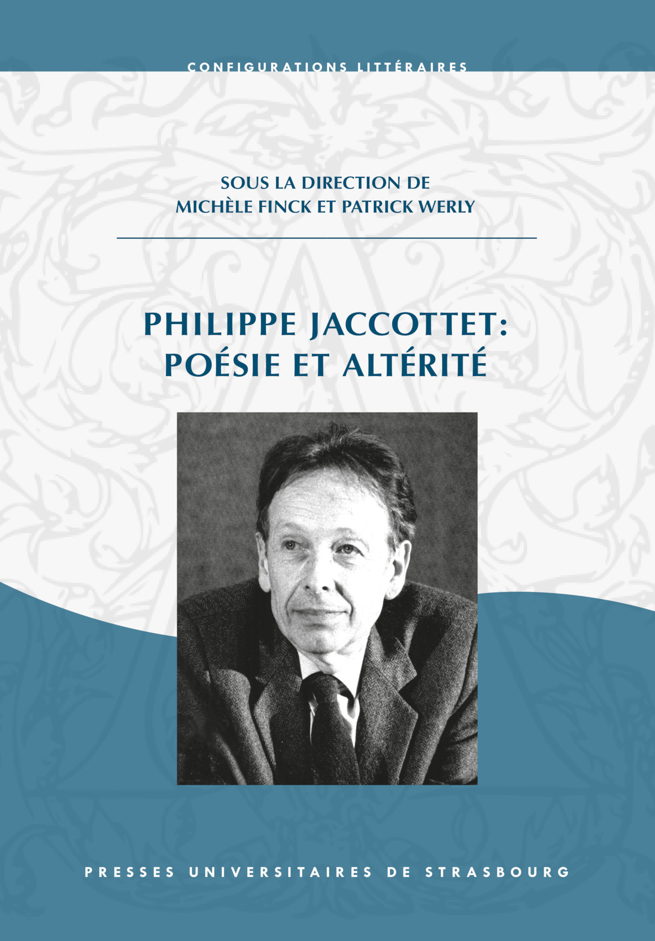 Couverture ebook de Philippe Jaccottet : poésie et altérité, de Werly Finck
