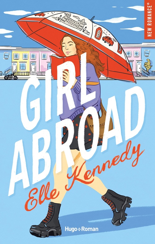 ebook cover of Girl abroad, by Elle Kennedy