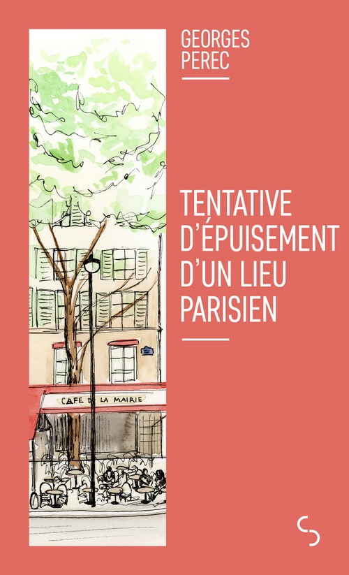 Couverture ebook de Tentative d'épuisement d'un lieu parisien, de Georges Perec