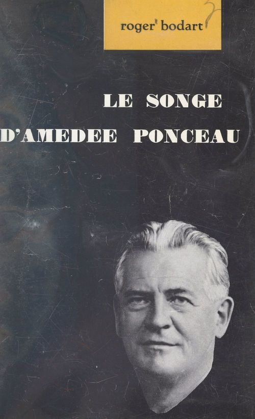 Couverture ebook de Le songe d'Amédée Ponceau, de Roger Bodart