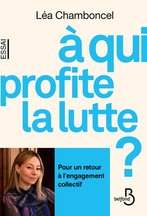 ebook cover of À qui profite la lutte ?, by Léa Chamboncel