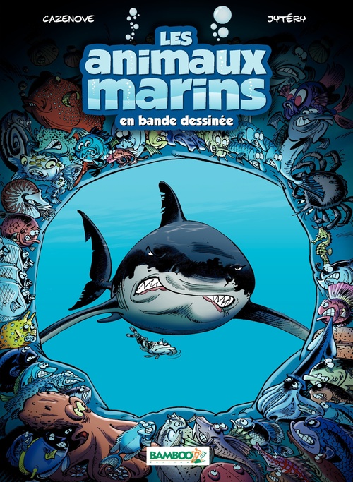 ebook cover of Les animaux marins - Tome 1, by Christophe Cazenove