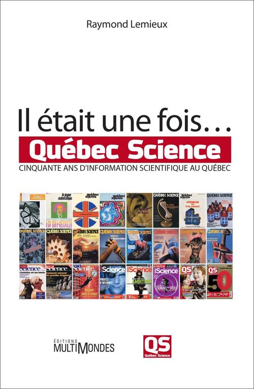 Couverture ebook de Il était une fois... Québec Science, de Lemieux Raymond