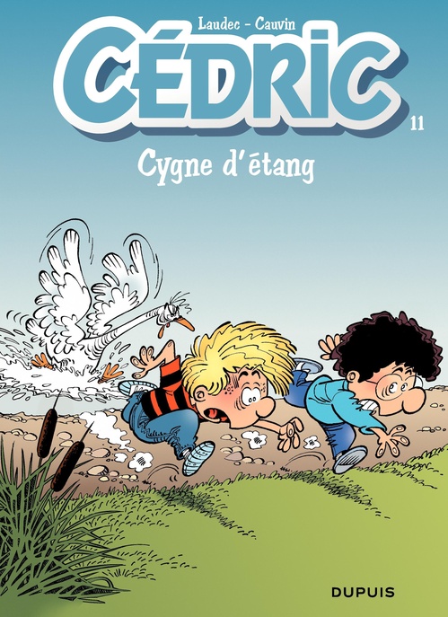 Couverture ebook de Cédric - Tome 11 - Cygne d'étang, de Raoul Cauvin, Laudec