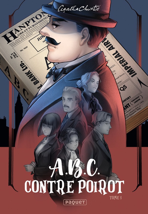 ebook cover of ABC CONTRE POIROT T1, by Agatha Christie