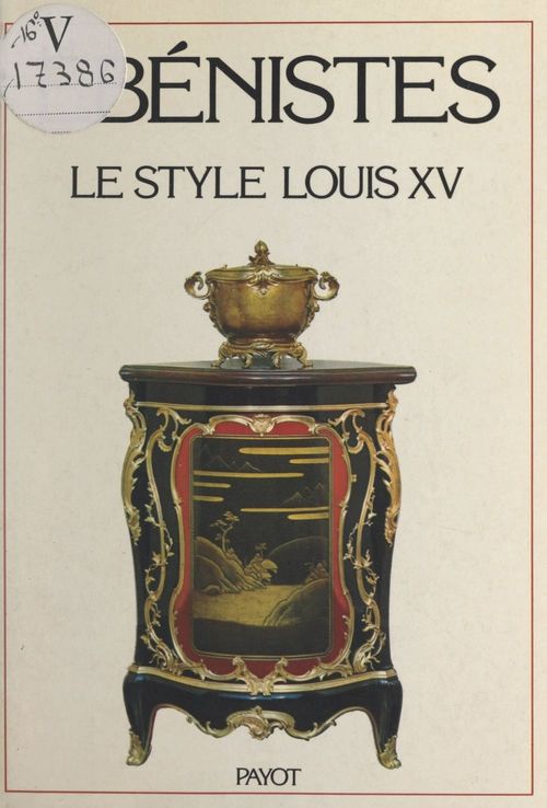 ebook cover of Les ébénistes du style Louis XV, by Alvar Gonzales-Palacios