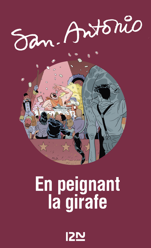 Couverture ebook de En peignant la girafe, de San-Antonio