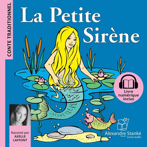 audiobook cover of La Petite Sirène, by Hans Christian Andersen