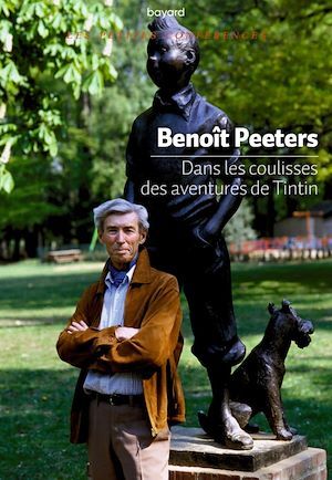 Couverture ebook de Dans les coulisses des aventures de Tintin, de Benoît Peeters
