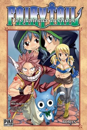 Couverture ebook de Fairy Tail - Les Jumeaux du chaos, de Hiro Mashima