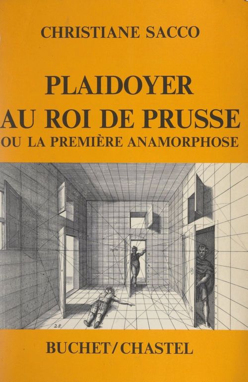 ebook cover of Plaidoyer au roi de Prusse, by Christiane Sacco