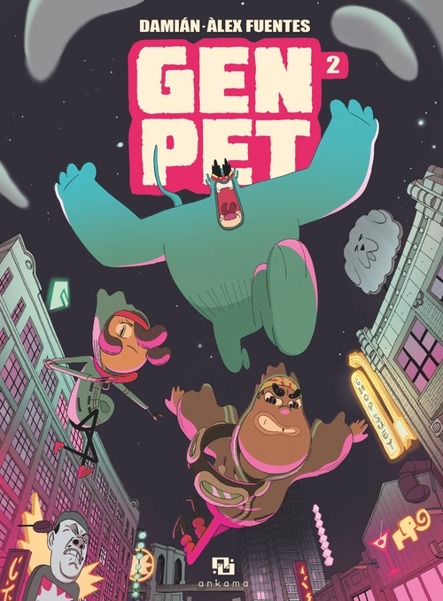 ebook cover of GenPet - Tome 2 - Nouveaux Héros, by Damian, Alex Fuentes