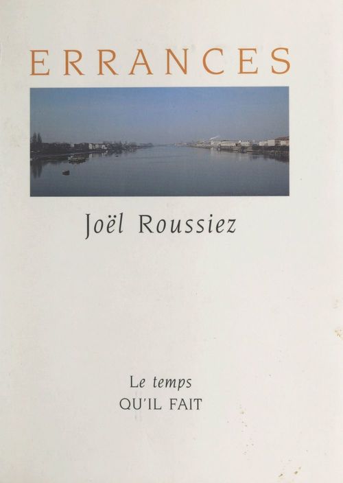 ebook cover of Errances, avec un coffre bleu et deux oiseaux, by Joel Roussiez