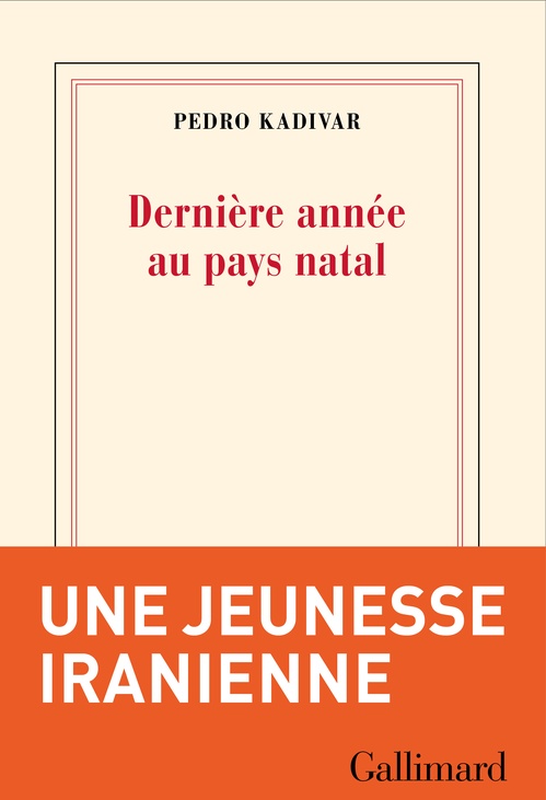 ebook cover of Dernière année au pays natal, by Pedro Kadivar