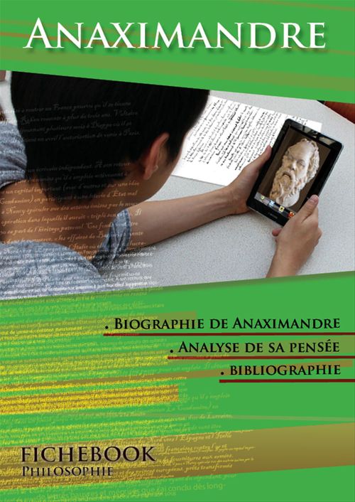 Couverture ebook de Comprendre Anaximandre : étude de sa pensée, de Claude Le Manchec