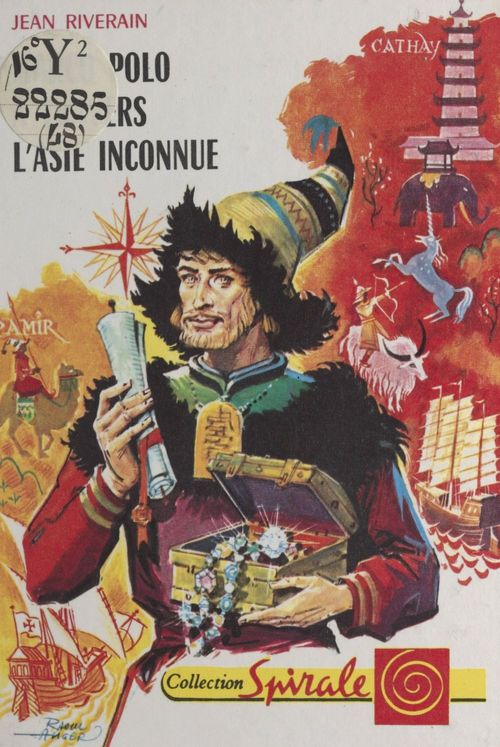 Couverture ebook de Marco Polo à travers l'Asie inconnue, de Jean Riverain