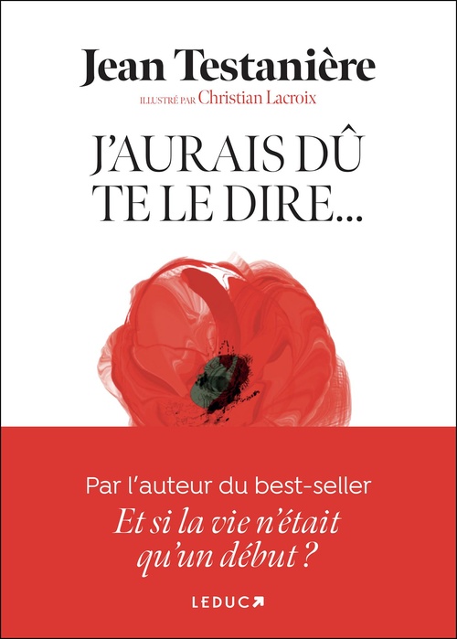 Couverture ebook de J'aurais dû te le dire, de Jean Testanière
