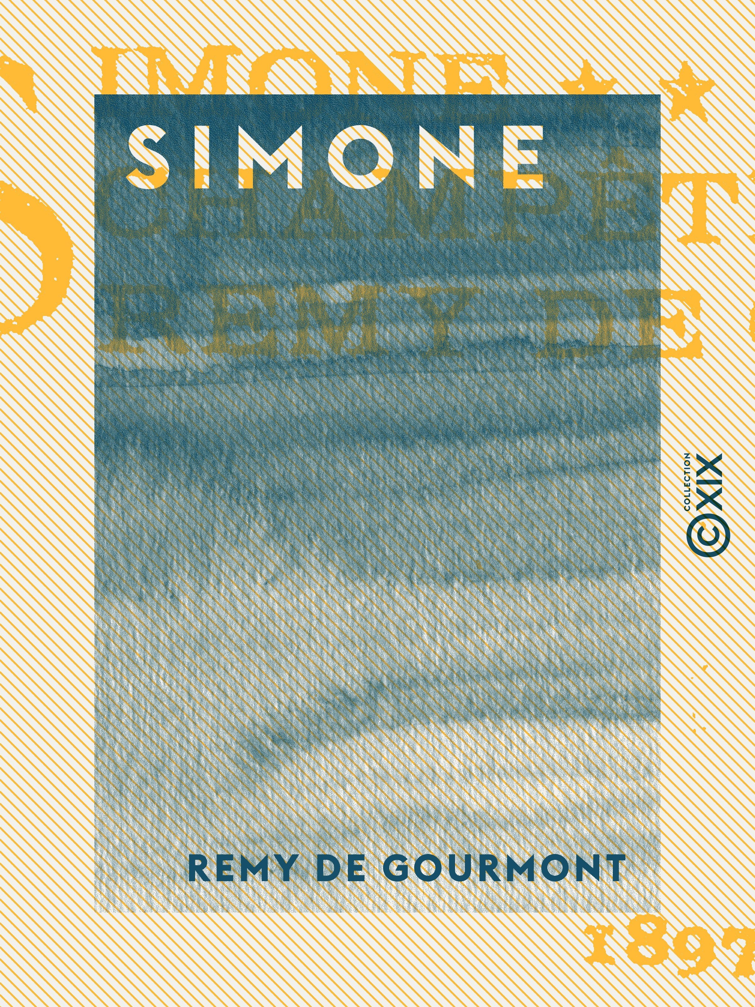 ebook cover of Simone, by Remy De Gourmont