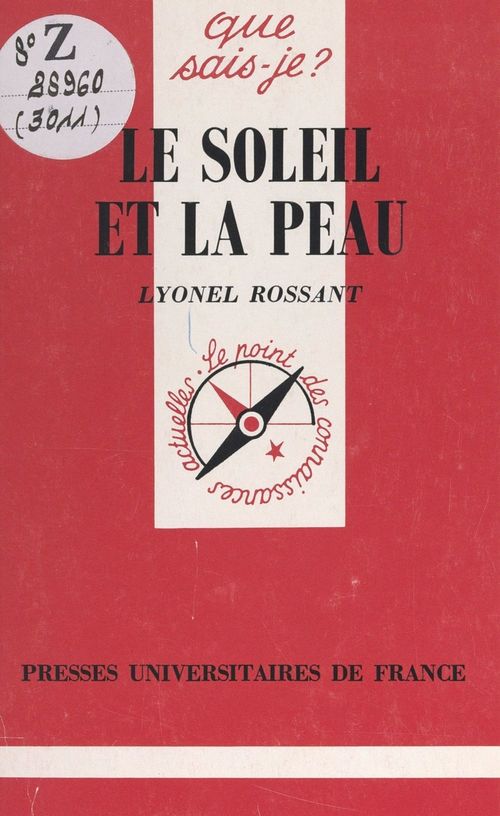 Couverture ebook de Le soleil et la peau, de Lyonel Rossant