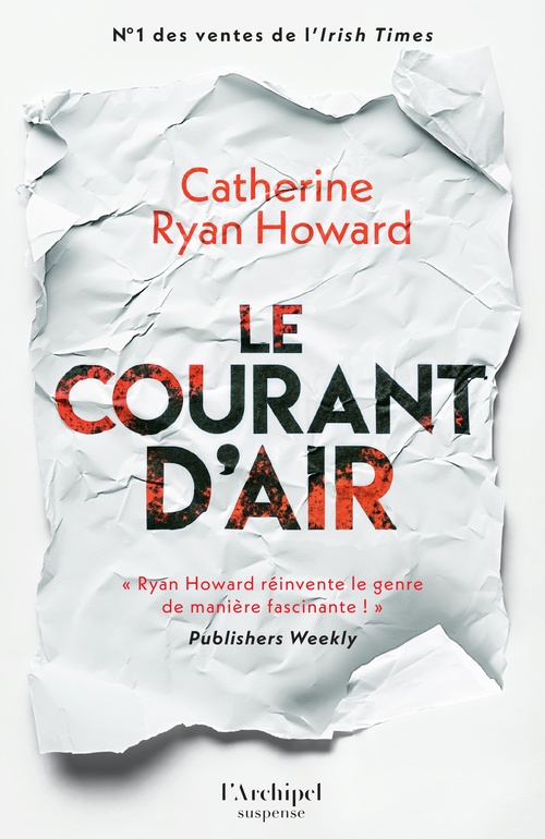 ebook cover of Le courant d'air, by Catherine Ryan Howard