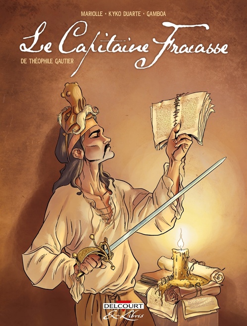 Couverture ebook de Le Capitaine Fracasse, de Théophile Gautier - Intégrale, de Mathieu Mariolle