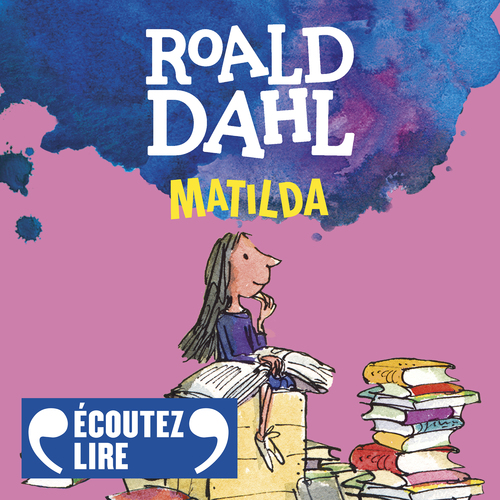 Couverture audiobook de Matilda, de Roald Dahl