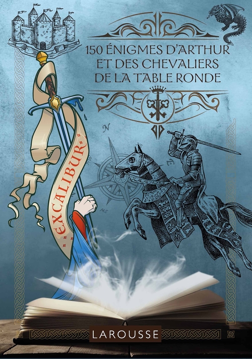 ebook cover of 150 Enigmes d'Arthur et des chevaliers de la table ronde, by Sandra Lebrun