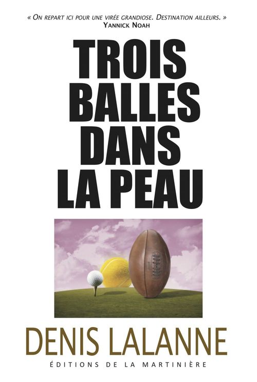 Couverture ebook de Trois balles dans la peau, de Denis Lalanne